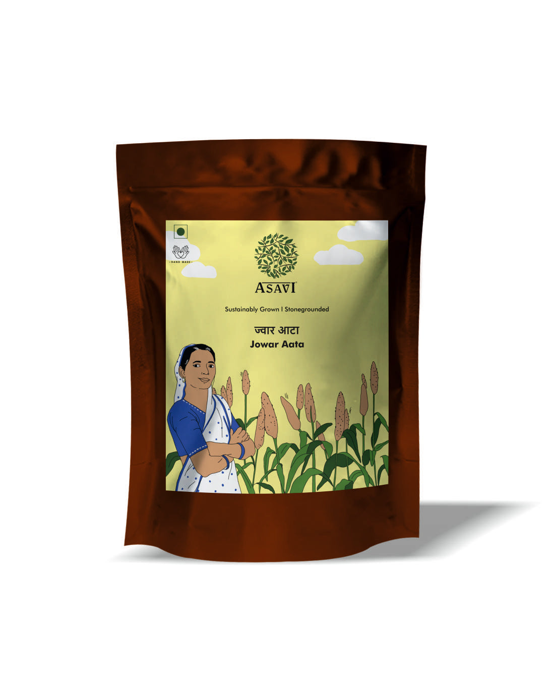 Stone Grounded Jowar/Sorghum Flour – ASAVI